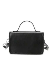 peach tree Minimalist Mini Box Shaped Crossbody Bag Peach Tree Design