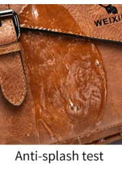 1pc Men s Shoulder Crossbody Waist Handheld Bag Portable Outdoor Bag PU Water Proof Material Multi Pocket Large Capacity Adjustable Shoulder Strap New Simple Men s Bag Suitable Shopping Purse Holiday