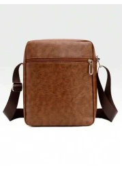 Men s Bag Casual Shoulder Bag Men s Bag Casual Cross Body Bag PU Leather Bag Business Bag For Gifts For Christmas Gifts Side Bags For Sling Bag For Crossbody Bag Shoulder Bag Dad Gifts Boyfriend Gifts