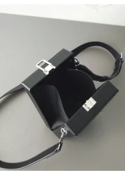 peach tree حقيبة جلد صناعي للكتف يومية، حقيبة كتف لوحدة التحكم في الألعاب، حقيبة صدر خفيفة الوزن للرجال، حقيبة رسو