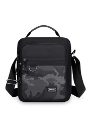 New Multifunctional Men s Bags Korean Version Of The Simple Sports Outdoor Crossbody Bag Men s Large Capacity Shoulder Bag