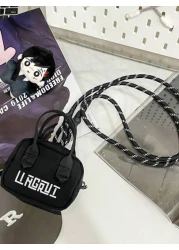 peach tree Men Sling Bag One Shoulder Bag Coin Pouch Lightweight Nylon Crossbody Bag Multi Color Casual Daily Versatile Gift Peach Tree Brand