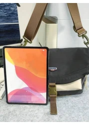 New Fashion Simple Waterproof Men s Shoulder Bag Outdoor Casual Gym Cycling Messenger Bag College Style For School Work Travel High Quality Phone Pouch Gift