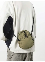 حقيبة مربعة صغيرة عصرية متعددة الاستخدامات للرجال 2025، حقيبة كروسبودي كاجوال بسيطة، حقيبة كتف مقاومة للماء لل