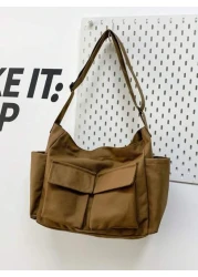 peach tree Peach Tree Tote Bag Men Shoulder Cloth Bag Shopping Bag Reusable Bag Travel Bag Suitable For University School Beach Travel Fall Christmas Shopping Laptop Bag Fitness Bag Black Multifunctio