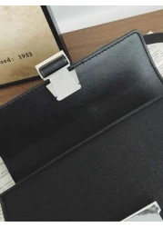 peach tree Men s Briefcase Shoulder Bag Small Square Crossbody Bag PU Waterproof Flap Covering Business Wallet Unisex Casual Storage Bag Suitable For Business Trip Toiletries Tools Large Capacity Vint