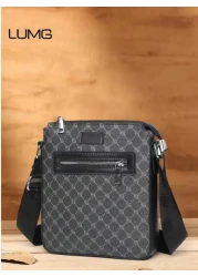 Men s Business Small Square Messenger Bag Casual Shoulder Crossbody Bag Crossbody Bag Sling Bag Chest Bag With Earphone Hole Lightweight For School Outdoor Christmas Gifts Scream Bag Winter Bag Thanks