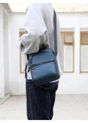 New Fashionable Simple Men s Bag Crossbody Bag High End Large Capacity Shoulder Bag Outdoor Commuter Backpack