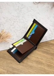 HOVI S Men s Short Wallet Large Capacity Multi Card Holder Ideal Graduation Gift Boyfriend Gift And Father s Day Present