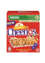 نستله تشيريوس رقائق حبوب بالعسل عبوة من 6 قطع، 22 غرام