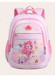 Children s Large Capacity Fashion Cute Mermaid Backpack