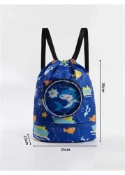 Waterproof Swimming Backpack With Dry And Wet Separation Ldeal For Swimming Storage