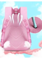 Cute Lightweight Anti Tumbling Backpack Children s Backpack School Backpack Teen Girls Backpack 15 6 Inch Laptop Backpack With Pom Pom Backpack Travel Backpack Casual Back To School Gift Cute Cartoon
