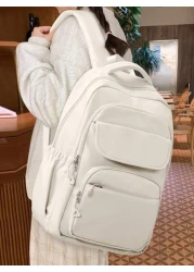 New School Backpack Laptop Backpack Fits 14 15 6 Inch Notebook For Girl Boy Lightweight Durable School Bookbag Water Resistant Schoolbag Book Bag