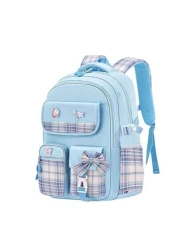 1pc Girl School Backpack Cute Children Backpack Girl Elementary Student Backpack With Compartments Back To School Gift