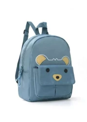 1 Piece Children S Cute Bear Backpack Boys And Girls College Schoolbag Kawaii Multi Pocket Large Capacity Backpack Travel Vacation Portable Storage Casual Backpack Gift For Children