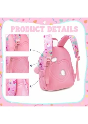 حقيبة ظهر قطيفة على شكل حيوان مقاس 13 بوصة للأطفال في السن الصغير، مناسبة للحضانة والأنشطة الرياضية الخارجية،