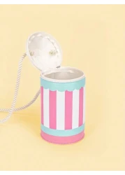 قطعة واحدة حقيبة كتف وحقيبة جسم بشكل قلم رصاص كرتوني إبداعي للأطفال البنات