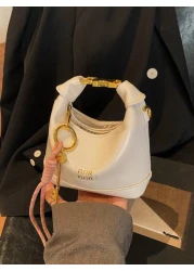 New Mini Handheld Bag Solid Color Small Size Wristlet