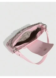 Fashion Y2k Style Women Shoulder Bag With Three Straps Water Resistant Handheld Or Cross Body PU Leather Bag Casual Love Shaped Bag For Various Occasions Including Females Girls Students Young Profess