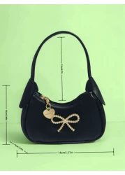 Kids Bowknot Girls Handbag Fashion Princess Style Mini Crossbody Bag Girls Holiday Gift Coin Purse