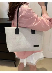 حقيبة كتف ذات سعة كبيرة بعداد الألوان للكليات والفصول الدراسية ، حقيبة ظهر للعودة إلى المدرسة ، سعة كبيرة ، خف