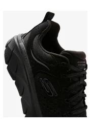 Skechers D'lux Walker 2.0 - Daisy Doll Women's Black Sneakers150093 Bbk