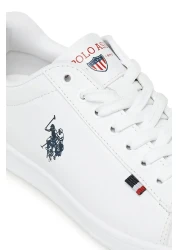 U.S. Polo Assn. U.S. Polo Assn. White Unisex Sports Shoes