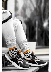 Dark Seer حذاء رياضي أسود وأبيض آيس للجنسين