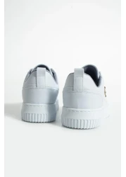 L.A Polo Thick Sole White Men's Snekaer