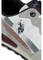 U.S. Polo Assn. CARLY 3PR White Men's Sports Shoes