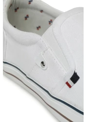 U.S. Polo Assn. White Men's Slip On - JACK 3FX