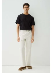 H&M Regular Fit Textured T-shirt