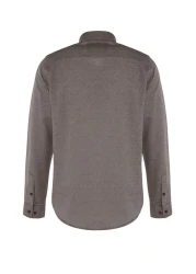  Collection Winter Slim Fit Light Brown Shirt - Button Collar TMNAW20GO0094