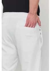 YXC Trend Maker Men's Slim Fit Elastic Waist Drawstring Lycra Comfortable Jogger Pants