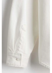H&M Loose Fit Denim shirt