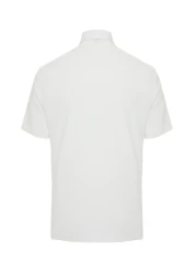  Collection Summer Texture White Wrap Shirt - Short Sleeve, Regular Fit Tmnss23Go00055