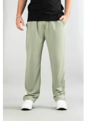 bombe Men's Black Comfortable Fit Bagy Pants Fabric Belted Drawstring Lycra Fabric Canvas Blend Trousers