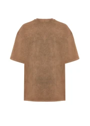  Collection Pale Effect Text Printed Oversize Cotton T-Shirt - TMNSS23TS00174