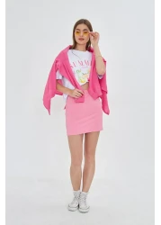 The Champ Clothing تي شيرت نسائي بتصميم صيفي مطبوع 100%