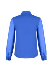  Collection Transparent Baby Blue Woven Shirt - Regular Regular Fit TWOAW20GO0116