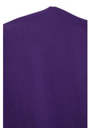  Modest Purple Bat Sleeve Woven Aerobin Tunic-Pants Set TCTSS23US00043