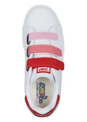 Jump 30110 حذاء رياضي كاجوال للفتيات باللون الأحمر والأبيض