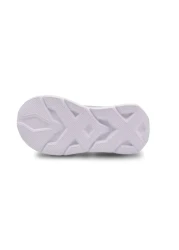 kids A more Valeria Silvery Air Mesh and Vegan Leather Lighted Sole Girls' Sports Shoes Ice Color