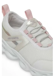 Kinetix SIRIUS LIGHT 4FX حذاء سهل الارتداء للفتيات باللون الأبيض
