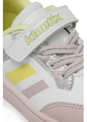 Kinetix LUNA 3PR White Girls' Sneaker