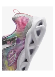 Skechers Twisty Brights 2.0 - Gray Lighted Big Girl's Sneakers302339L Smlt