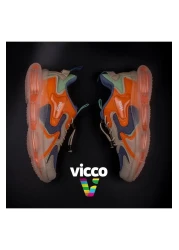 Vicco قناع برتقالي مريح للأطفال للجنسين