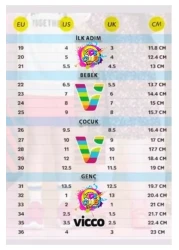 Vicco Burdu حذاء رياضي للأطفال لتقويم العظام باللون الأزرق