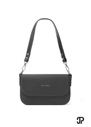 Just Polo Original Women's Mini Special Design Luxury Soft Leather Adjustable Cross Column Strap Shoulder Bag